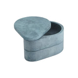 Alabaster Teardrop Double Boxes