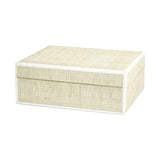 Atelier Natural Fiber Raffia Box