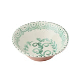 Casa Nuno Green/White Bowl