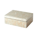 Champagne Silver Leaf Box