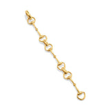 Equestrian Snaffle Bit Bracelet