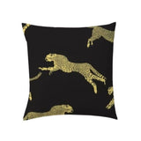Leaping Cheetah Pillow