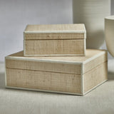 Atelier Natural Fiber Raffia Box