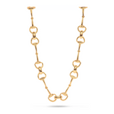 Equestrian Snaffle Bit Chain Necklace 20"
