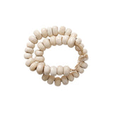 White Bone Beads