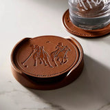 Ralph Lauren Garrett Set of 4 Coasters