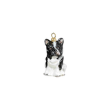 French Bulldog Black and White Ornament