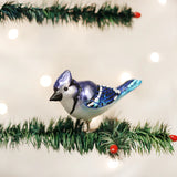 Bright Blue Jay Ornament