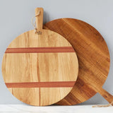 Round Oak Charcuterie Board