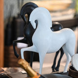 Premier Cheval White Sculpture