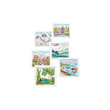 All The Places Cocktail Napkins Set Of 6