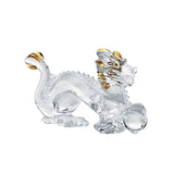 Baccarat Zodiaque Gold Dragon Figurine