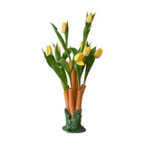 Bamboo Amber with Green Tulipiere