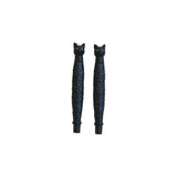 Black Cat Taper Candles Set of 2