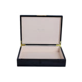 Black Lacquer Box With Gold