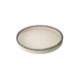 Bodrum Whipstitch Round Tray