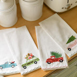 Blue Truck Tea Towels Set of 2