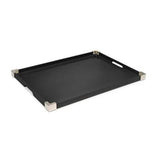 Corners Tray Brass Pale Grey