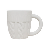 Cream Sweater Coffee Mug