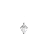 Diamond Shape Glass Ornament