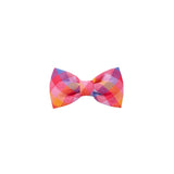 Dog Bow Tie Sunset Flannel