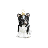 French Bulldog Black and White Ornament