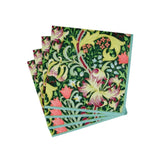 Golden Lily Forest Cocktail Napkins