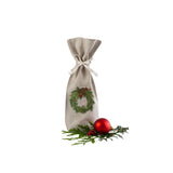 Juniper Wreath Wine Bag