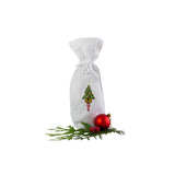 Holiday Girl Wine Bag