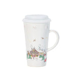 Juliska Berry & Thread North Pole Travel Mug with Silicon Lid