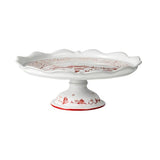 Juliska Country Estate Winter Frolic Cake Stand