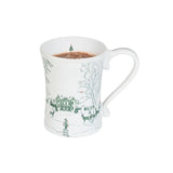 Juliska Country Estate Winter Frolic Mug Evergreen