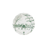 Juliska Country Estate Winter Frolic Party Plate Set of 4 Evergreen