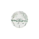 Juliska Country Estate Winter Frolic Party Plate Set of 4 Evergreen