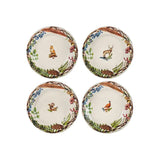 Juliska Forest Walk Dessert Plate Assorted Set of 4