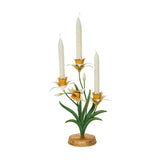 Juliska Meadow Walk Daffodil 14" Centerpiece Candelabra