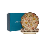 Juliska Willa Cocktail Plate Amber Set/4