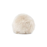 Linen Longwool Round Cushion