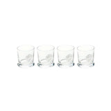 Lionshead Double Old Fashioned with Medallion Glass Set of 4