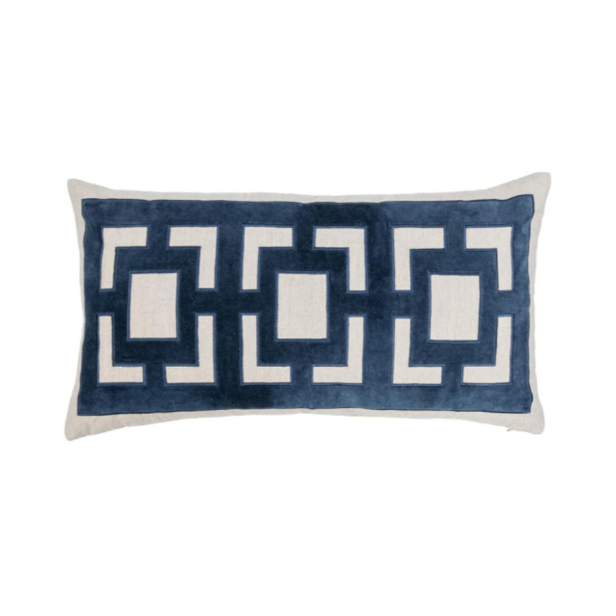 NV Corbin Blue Pillow