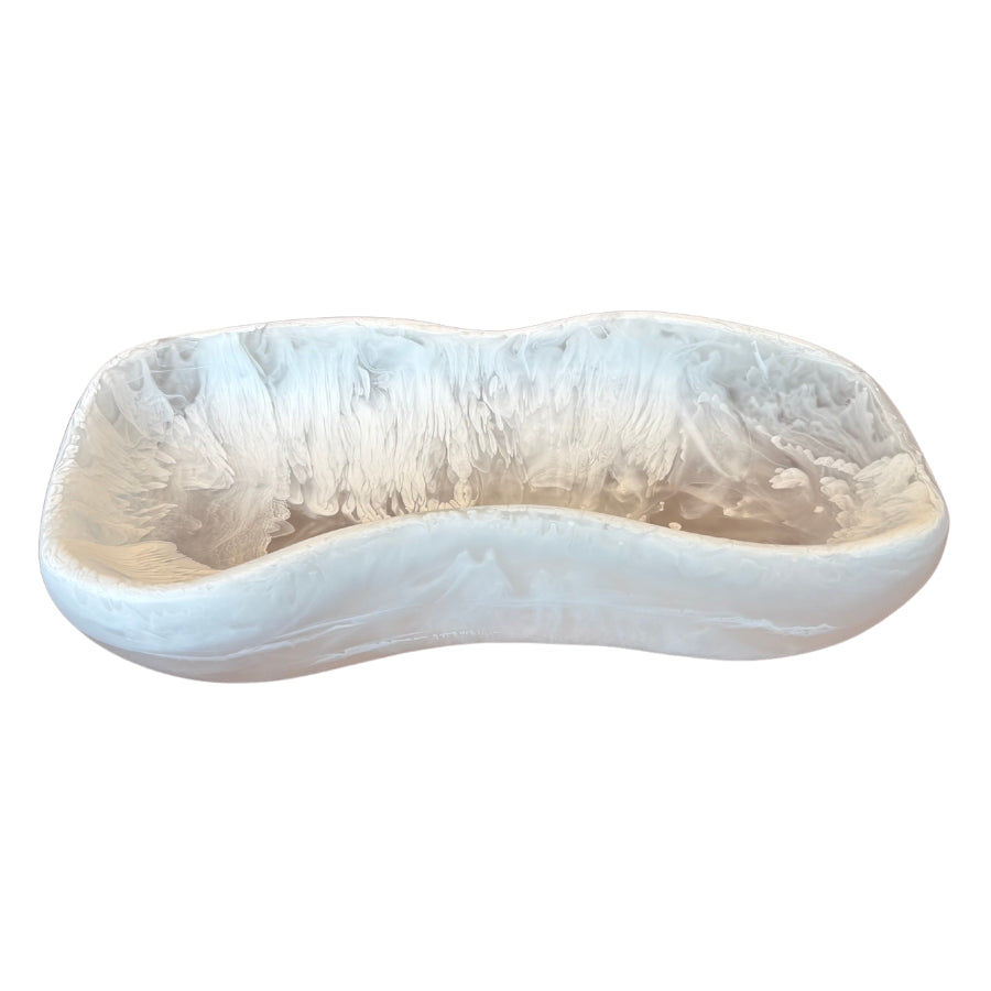 Nashi Rectangle Scallop Bowl