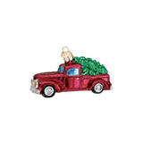 Old Truck with Tree Ornament