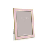 Pale Pink Enamel & Gold Frame