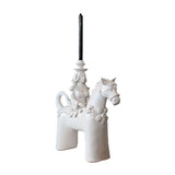 Puglia Medium Horseback Candlestick