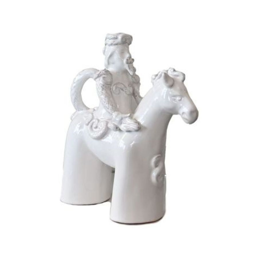 Puglia Small Horseback Lampshade/Candlestick