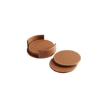 Ralph Lauren Wyatt Leather Coaster Set