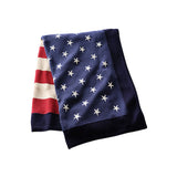 Ralph Lauren Flag Cotton Throw Blanket