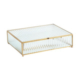 Reeded Glass Box