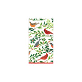 Songbirds and Holly Paper Guest Towel
