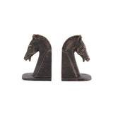 Trojan Horse Head Bookends